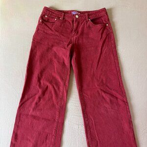 Edikted Low Rise Wide Leg Jean